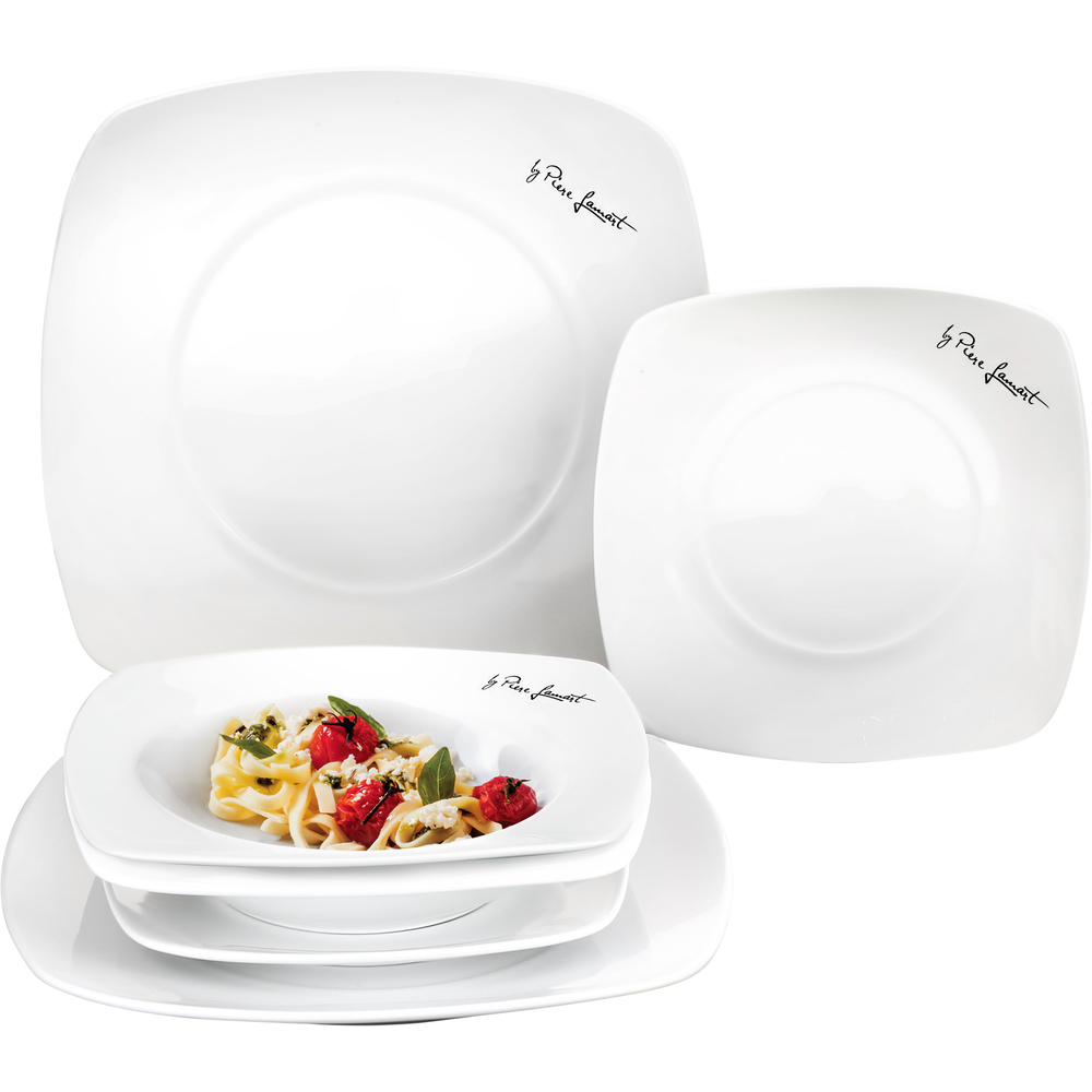 square dining ware set