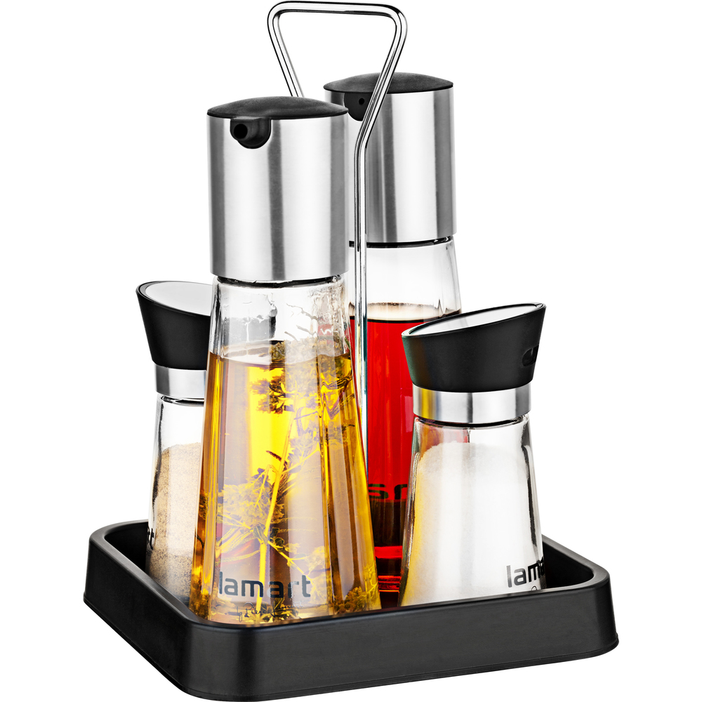 4-PIECE CONDIMENT SET, LT7019